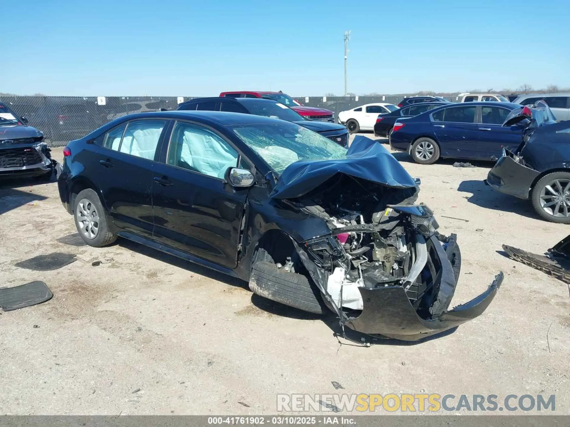 1 Photograph of a damaged car 5YFB4MDE9PP076908 TOYOTA COROLLA 2023