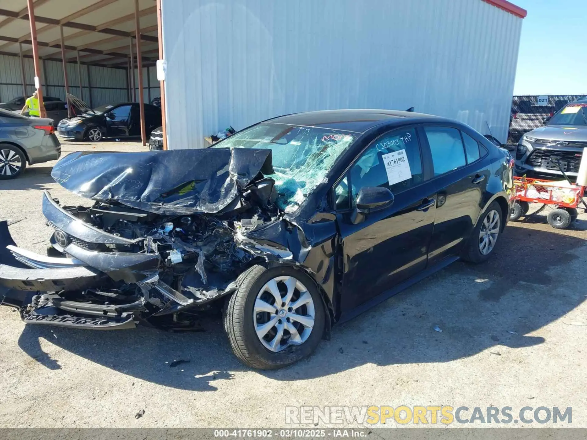 2 Photograph of a damaged car 5YFB4MDE9PP076908 TOYOTA COROLLA 2023