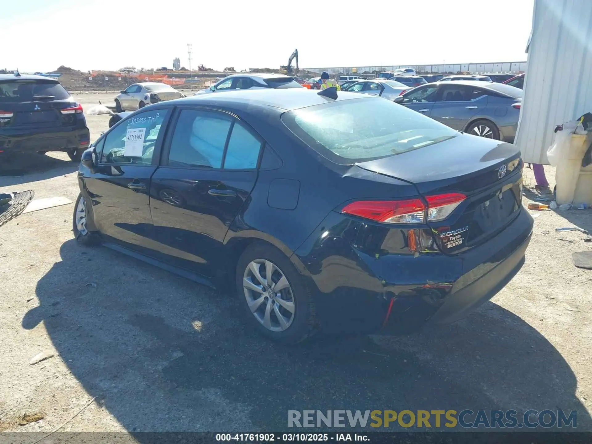 3 Photograph of a damaged car 5YFB4MDE9PP076908 TOYOTA COROLLA 2023