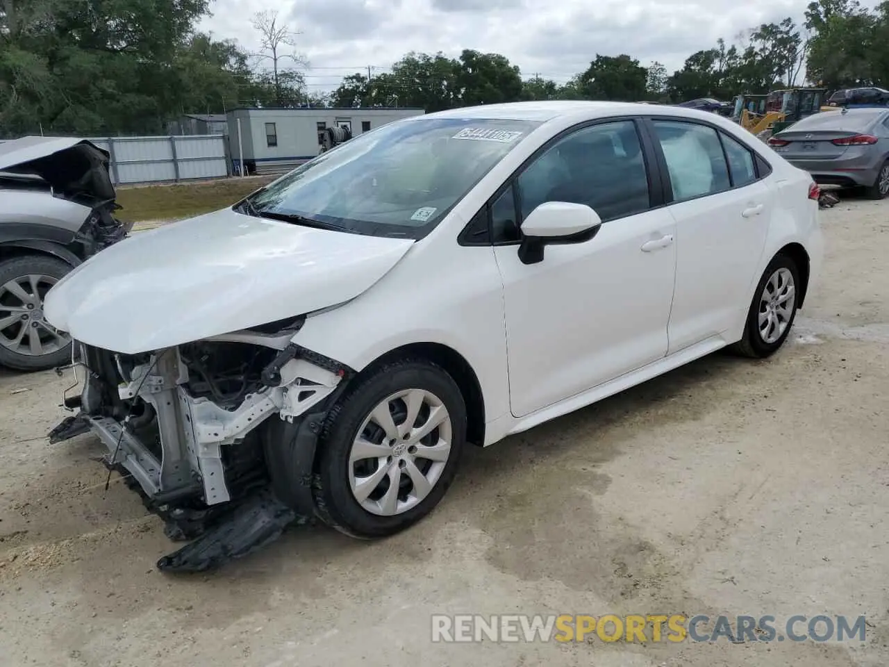 1 Photograph of a damaged car 5YFB4MDEXPP035901 TOYOTA COROLLA 2023