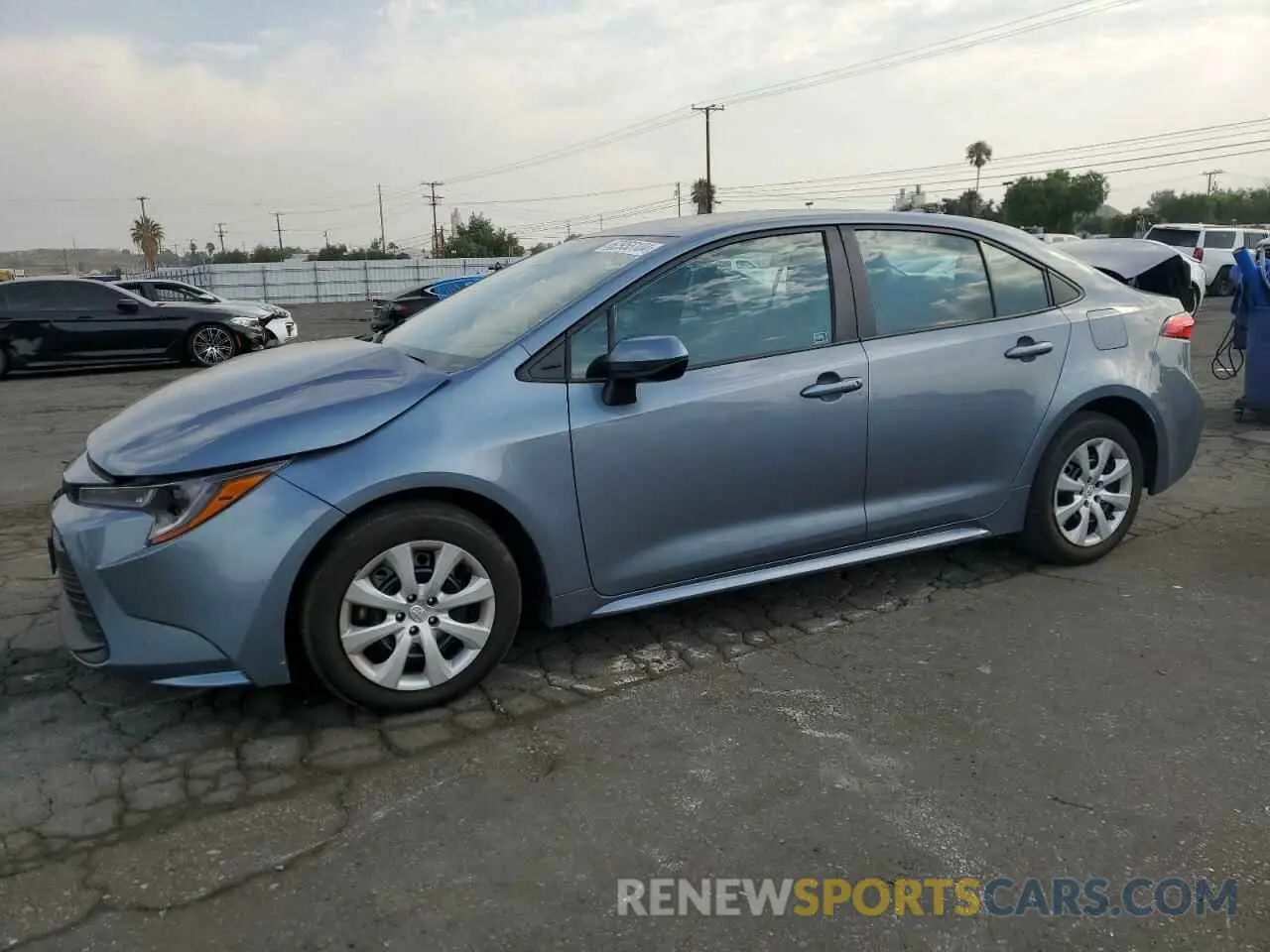 1 Photograph of a damaged car 5YFB4MDEXPP037583 TOYOTA COROLLA 2023