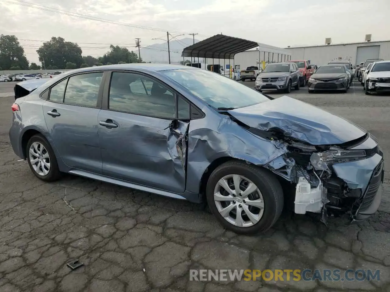4 Photograph of a damaged car 5YFB4MDEXPP037583 TOYOTA COROLLA 2023