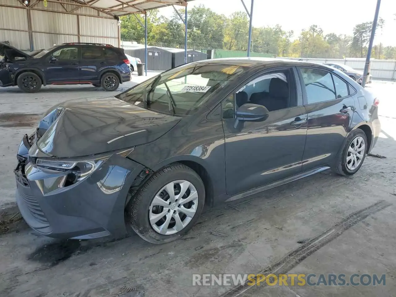 1 Photograph of a damaged car 5YFB4MDEXPP051841 TOYOTA COROLLA 2023