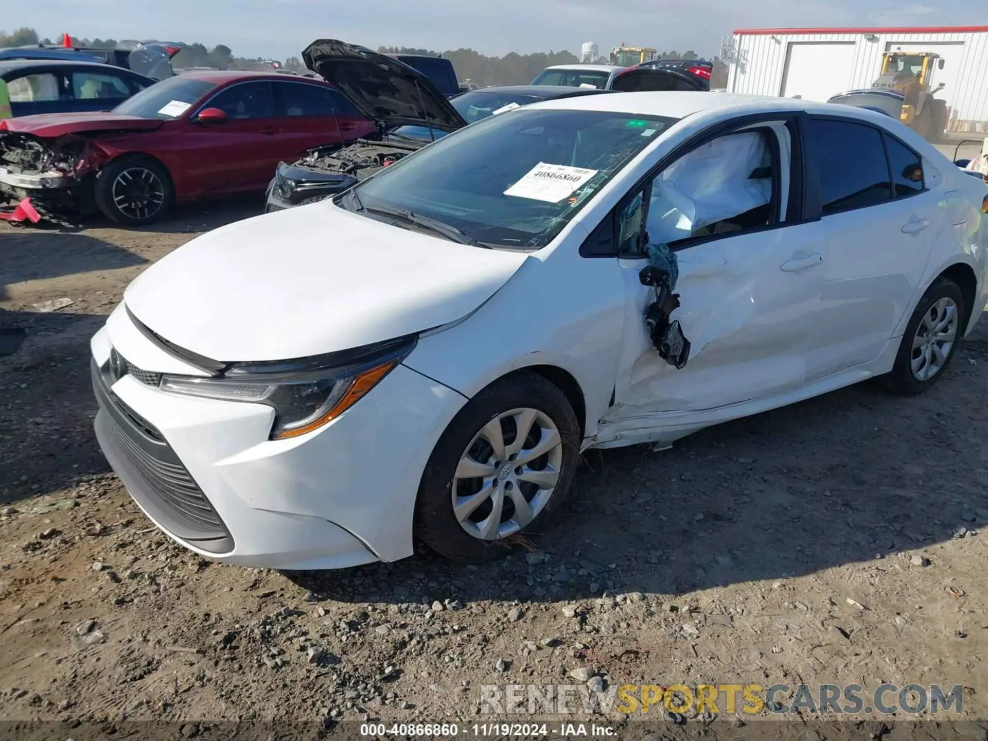 2 Photograph of a damaged car 5YFB4MDEXPP058899 TOYOTA COROLLA 2023