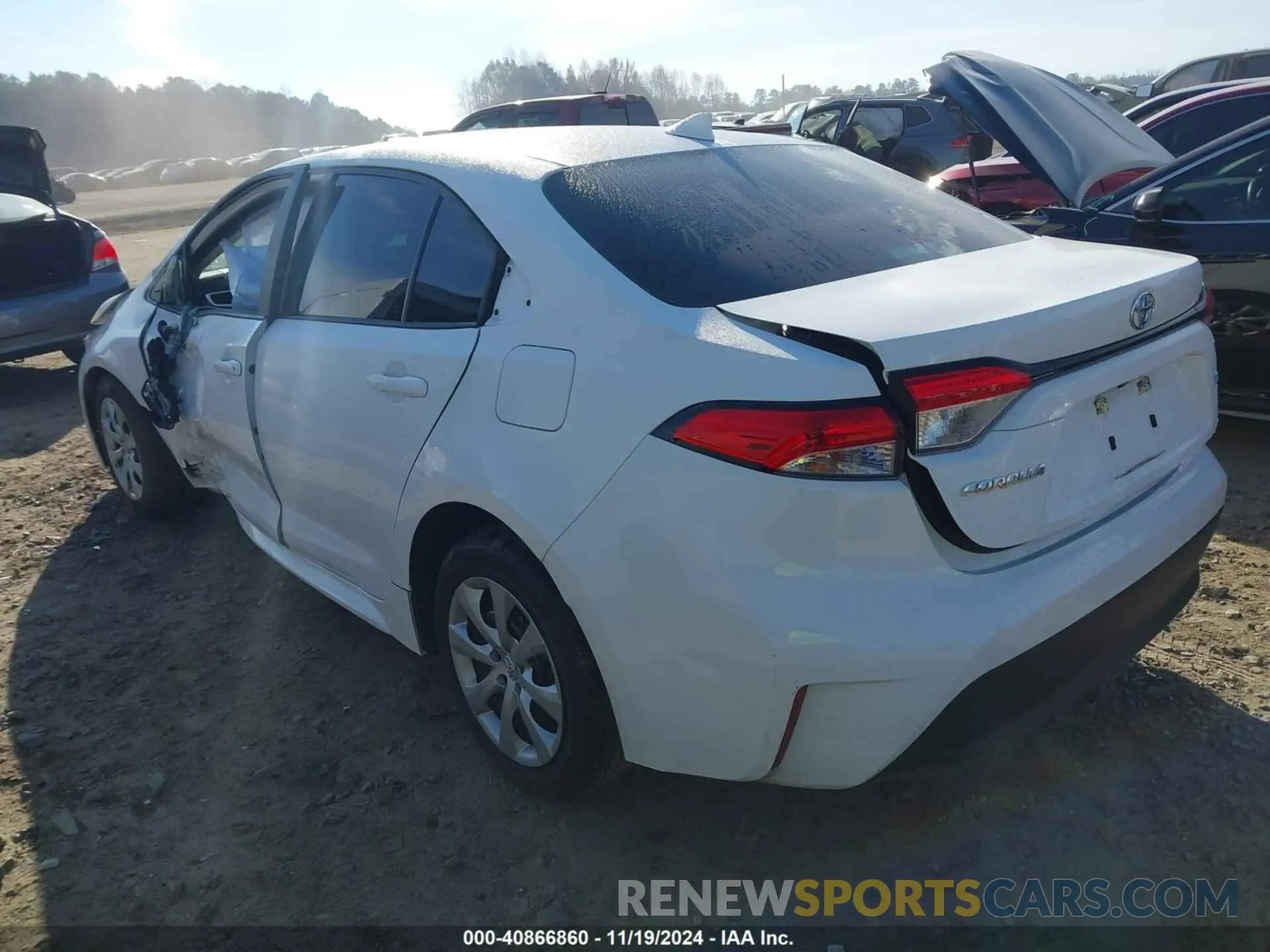 3 Photograph of a damaged car 5YFB4MDEXPP058899 TOYOTA COROLLA 2023