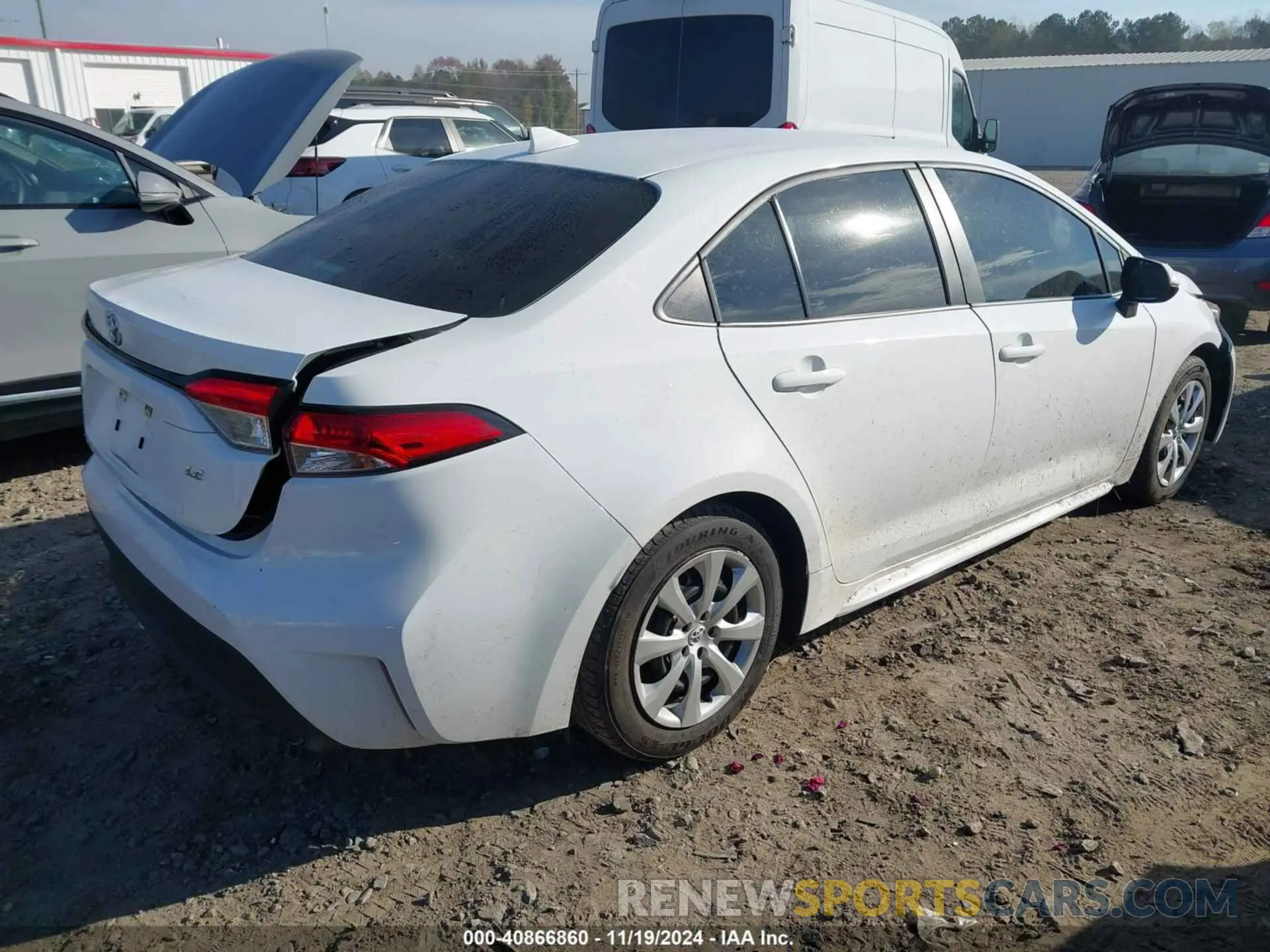 4 Photograph of a damaged car 5YFB4MDEXPP058899 TOYOTA COROLLA 2023