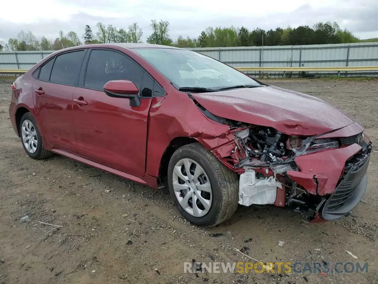 4 Photograph of a damaged car 5YFB4MDEXPP068557 TOYOTA COROLLA 2023