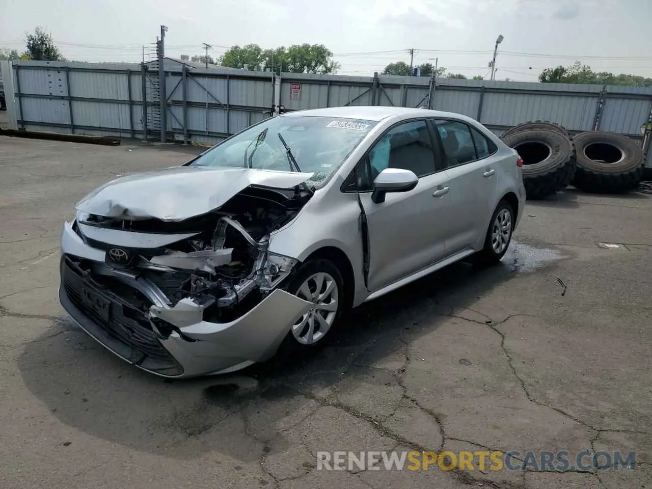 1 Photograph of a damaged car 5YFB4MDEXPP070003 TOYOTA COROLLA 2023