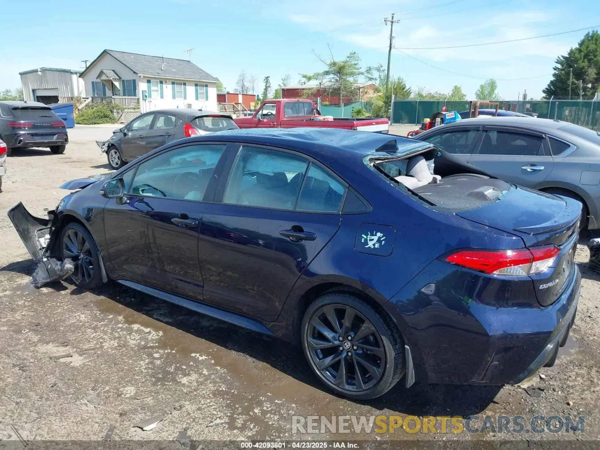 3 Photograph of a damaged car 5YFP4MCE7PP153847 TOYOTA COROLLA 2023