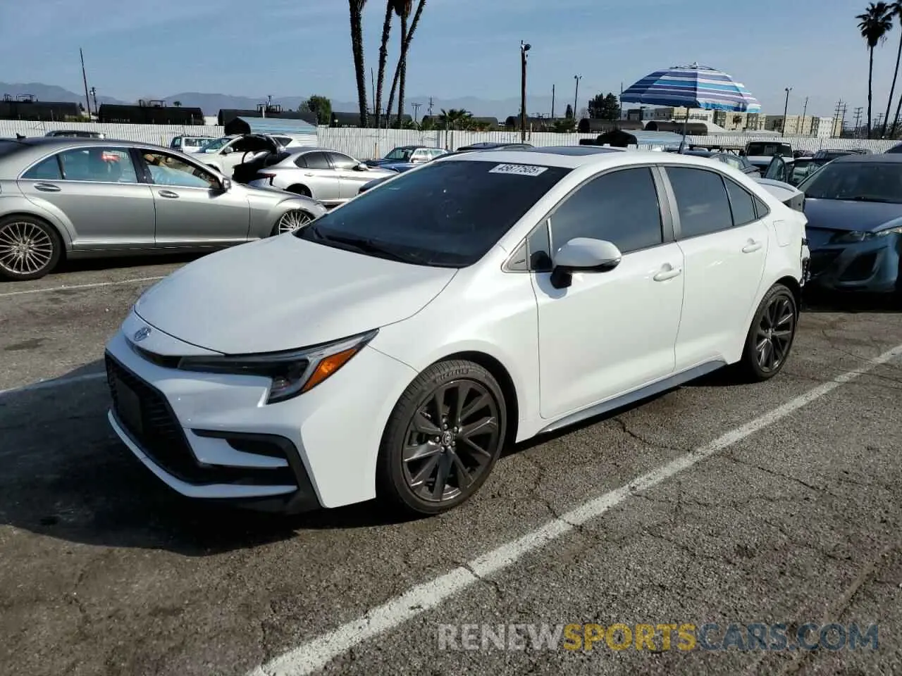 1 Фотография поврежденного автомобиля 5YFP4MCE9PP152991 TOYOTA COROLLA 2023