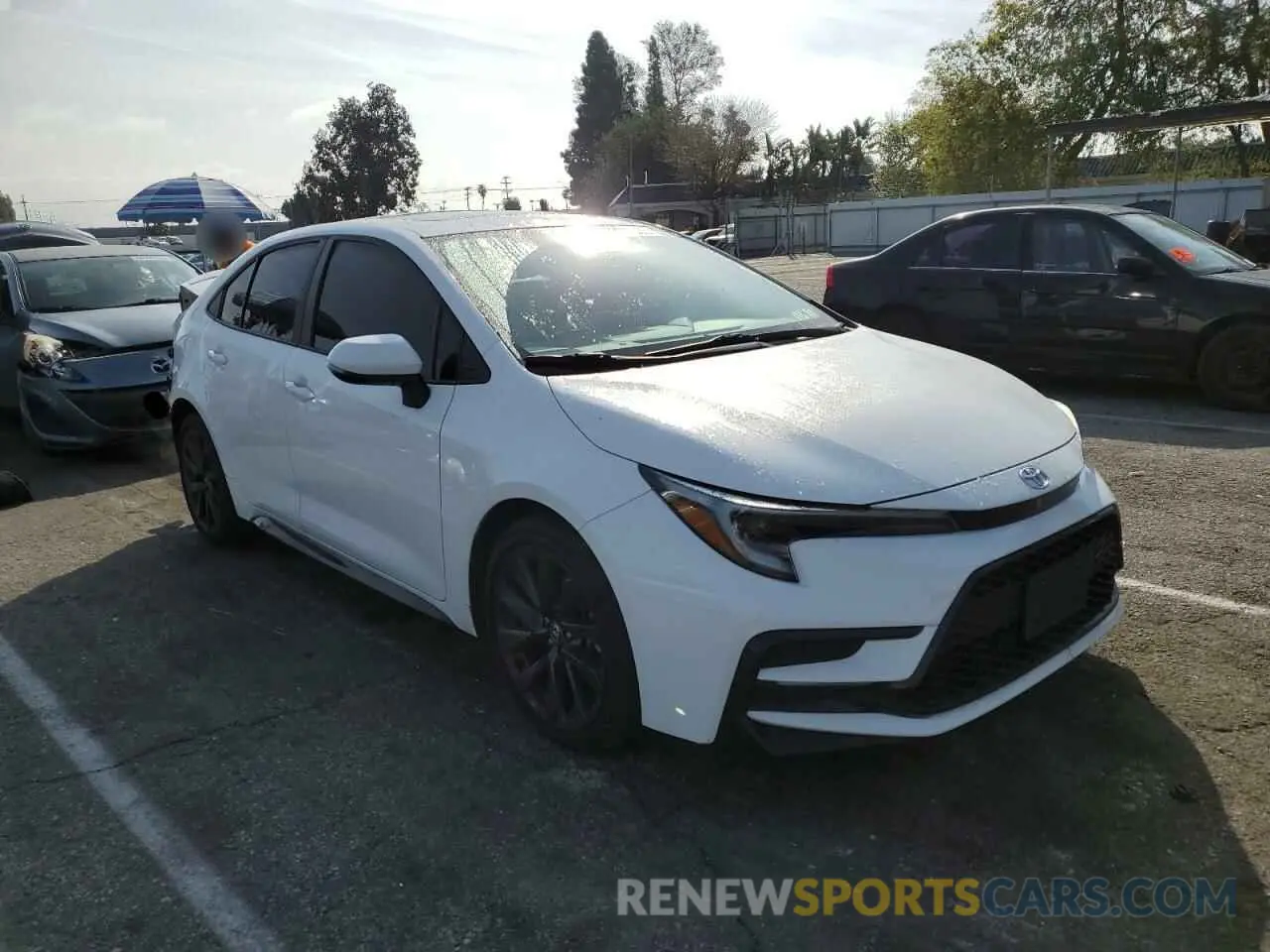 4 Фотография поврежденного автомобиля 5YFP4MCE9PP152991 TOYOTA COROLLA 2023