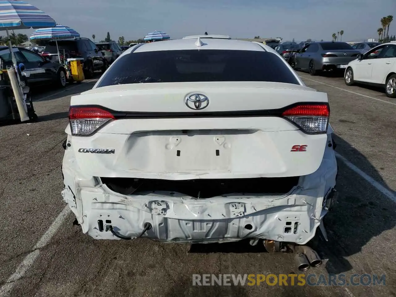 6 Фотография поврежденного автомобиля 5YFP4MCE9PP152991 TOYOTA COROLLA 2023
