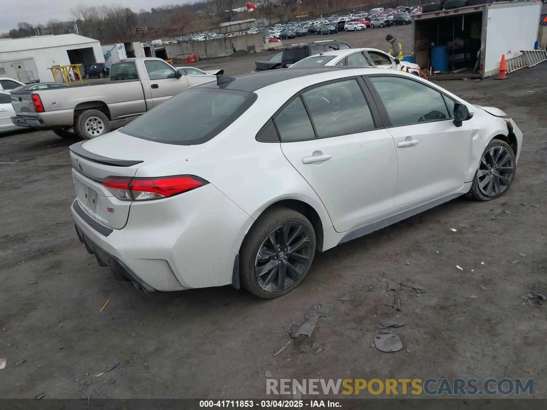 4 Фотография поврежденного автомобиля 5YFP4MCEXPP152790 TOYOTA COROLLA 2023