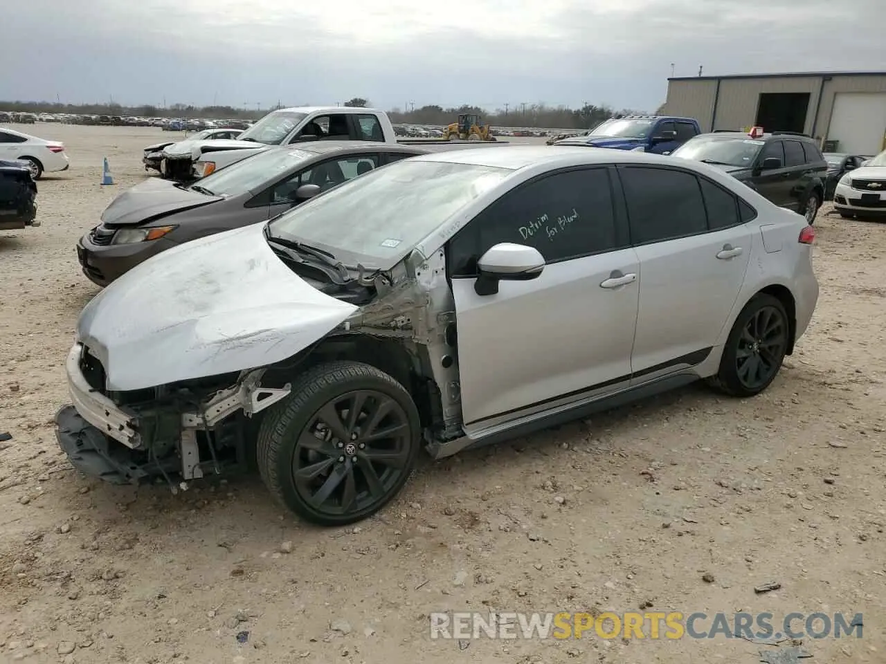 1 Photograph of a damaged car 5YFS4MCE0PP150024 TOYOTA COROLLA 2023