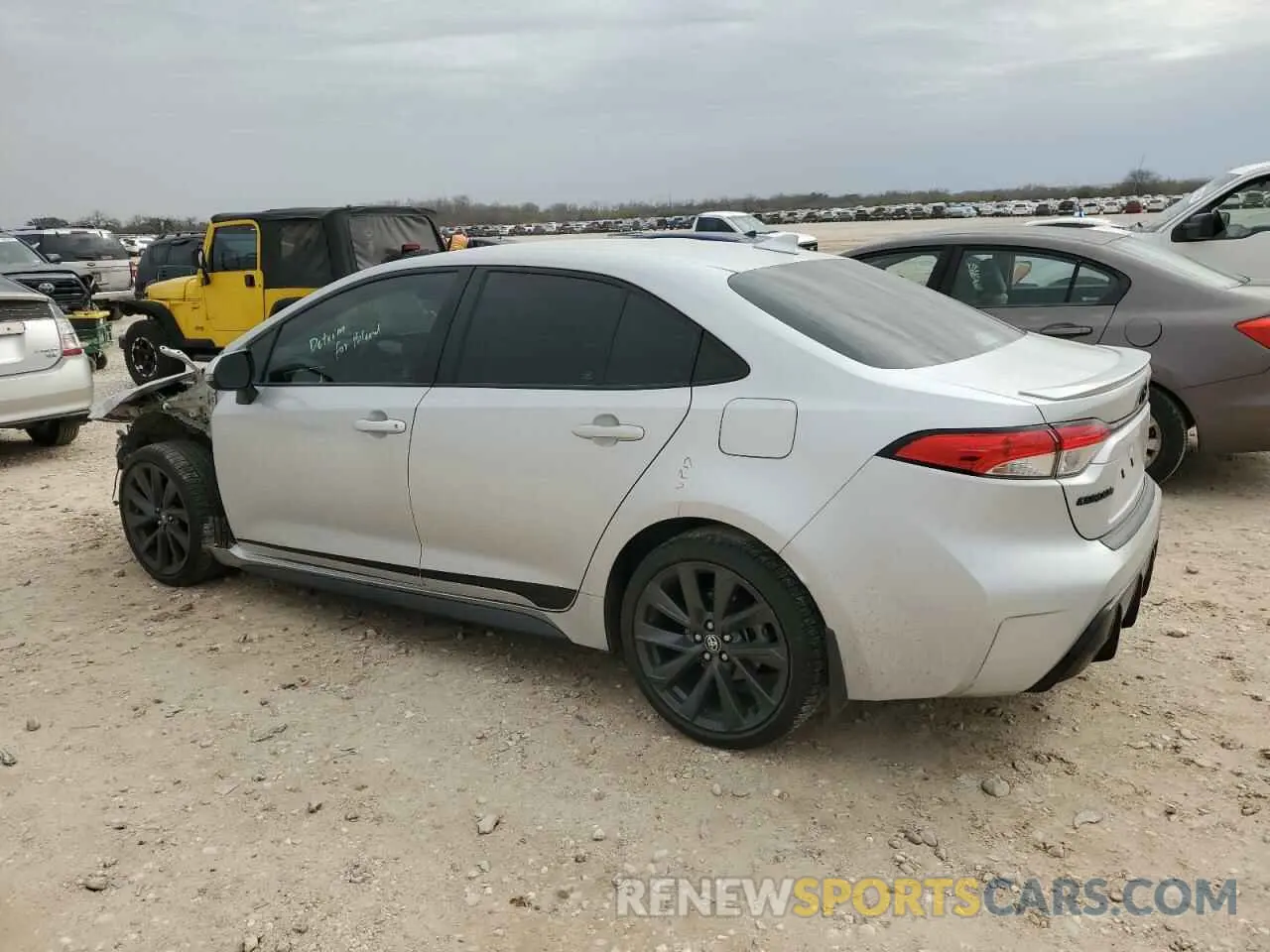 2 Photograph of a damaged car 5YFS4MCE0PP150024 TOYOTA COROLLA 2023