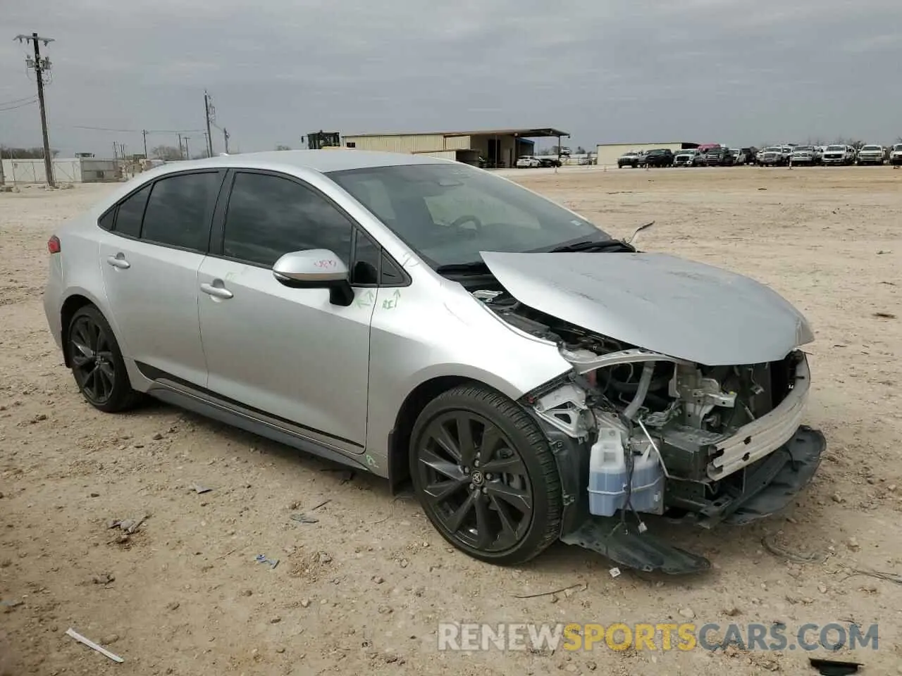 4 Photograph of a damaged car 5YFS4MCE0PP150024 TOYOTA COROLLA 2023