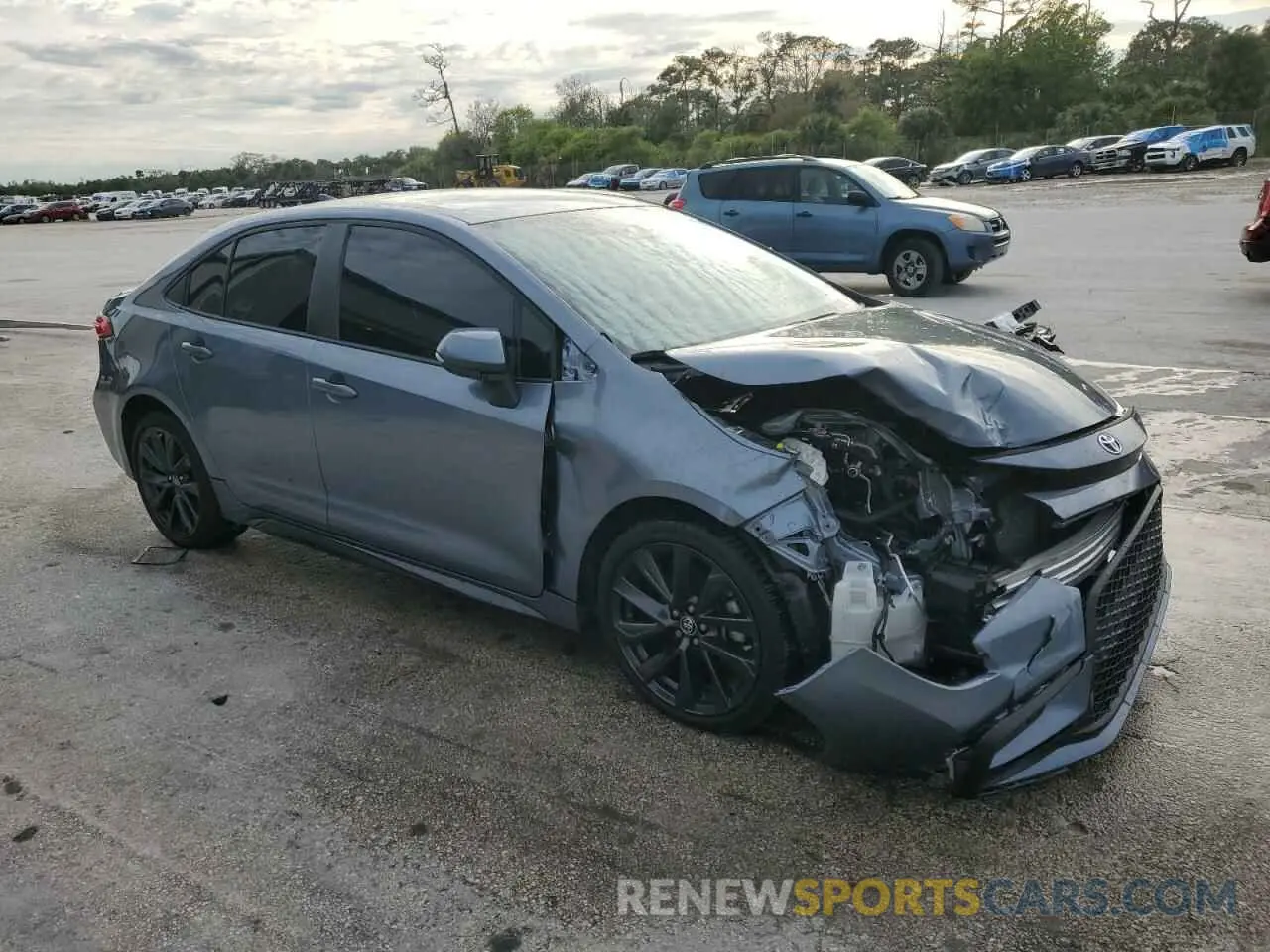 4 Photograph of a damaged car 5YFS4MCE0PP157653 TOYOTA COROLLA 2023