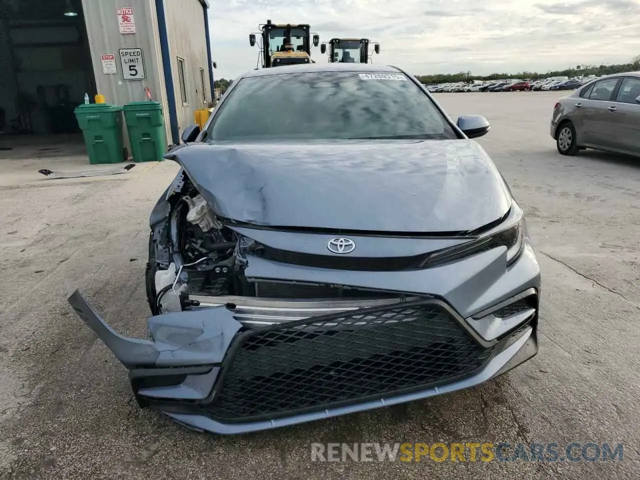 5 Photograph of a damaged car 5YFS4MCE0PP157653 TOYOTA COROLLA 2023