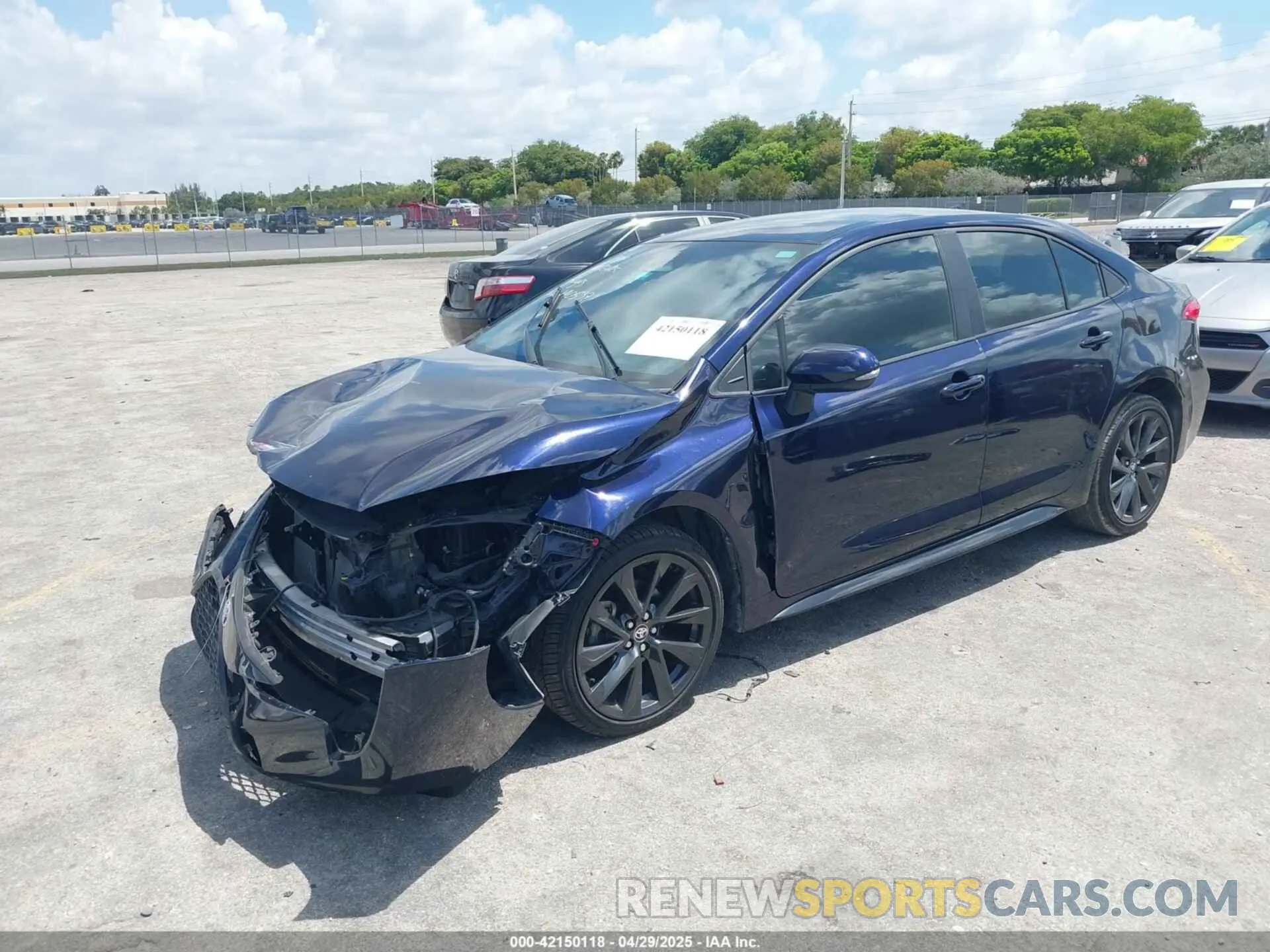 2 Photograph of a damaged car 5YFS4MCE1PP140537 TOYOTA COROLLA 2023
