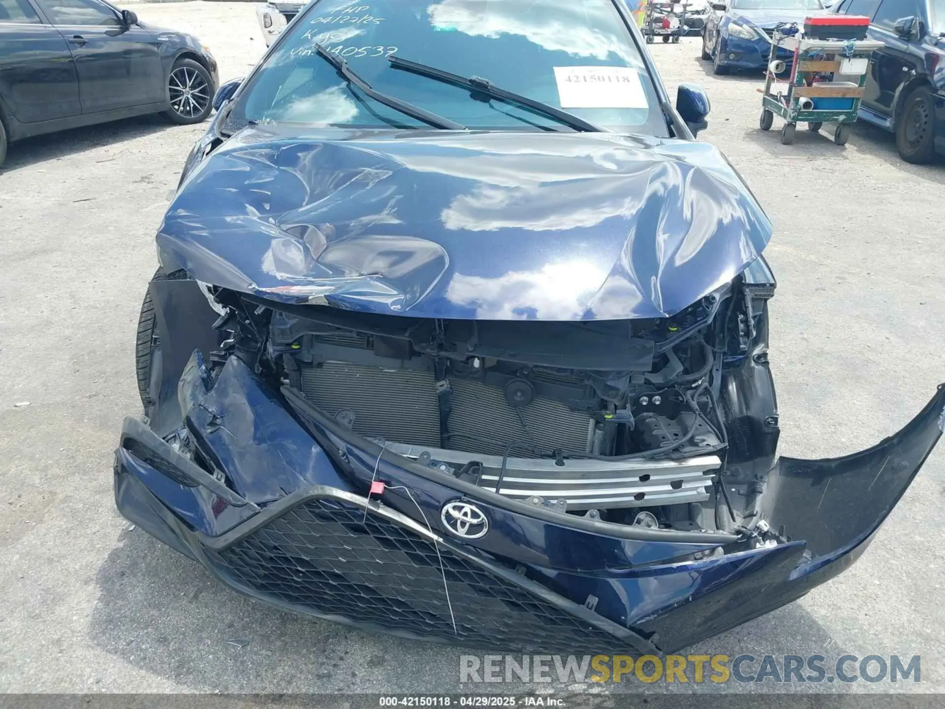 6 Photograph of a damaged car 5YFS4MCE1PP140537 TOYOTA COROLLA 2023