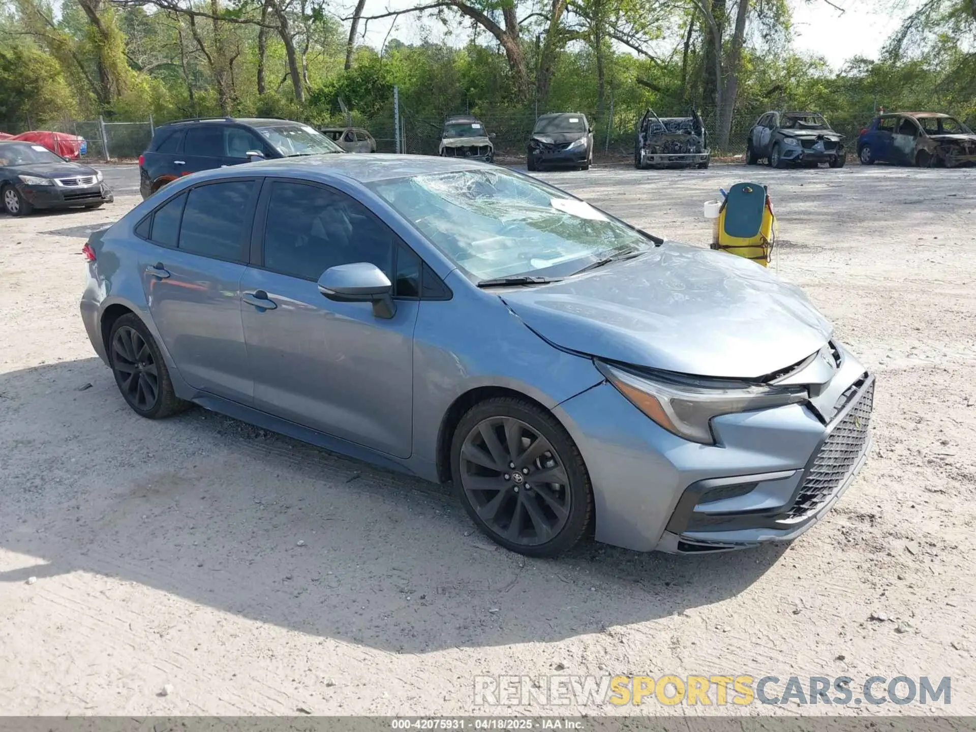 1 Фотография поврежденного автомобиля 5YFS4MCE1PP162473 TOYOTA COROLLA 2023
