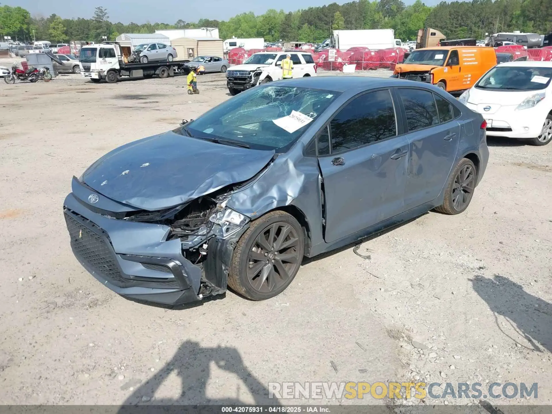 2 Фотография поврежденного автомобиля 5YFS4MCE1PP162473 TOYOTA COROLLA 2023