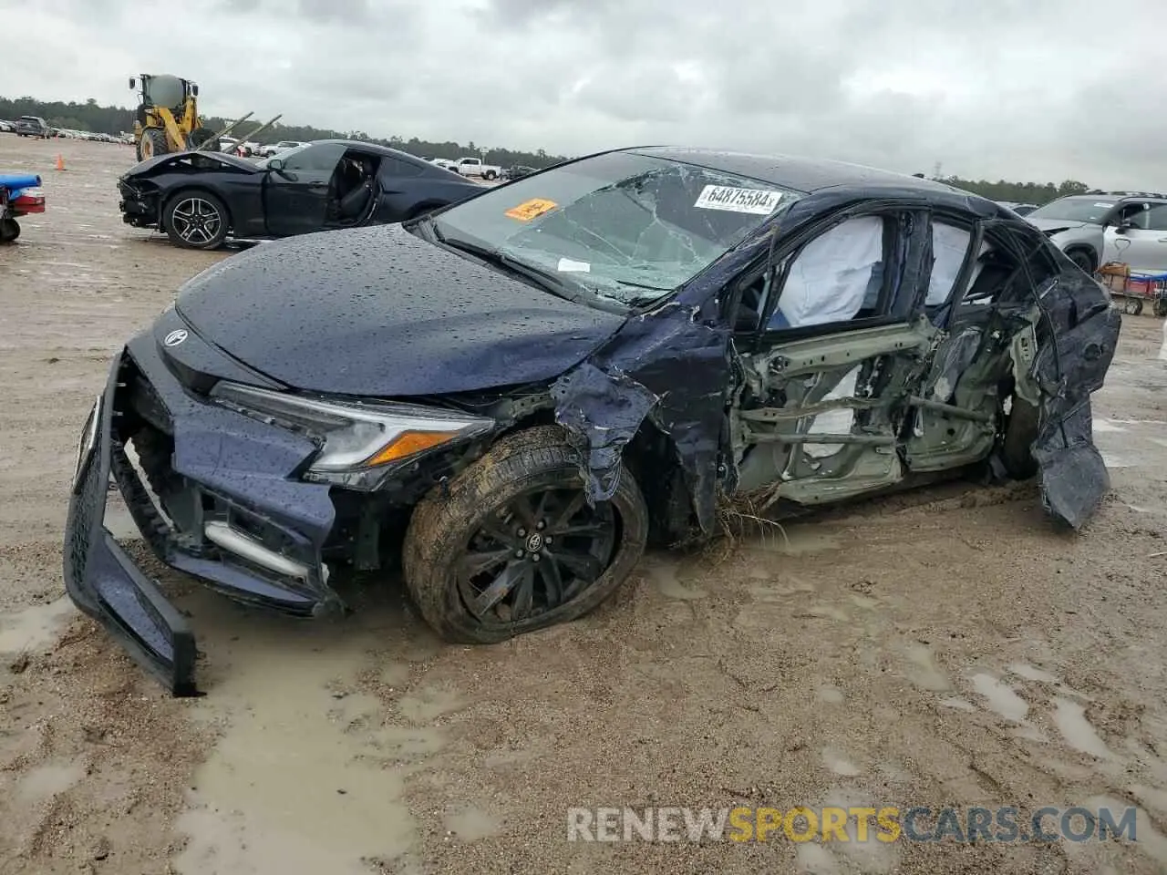 1 Photograph of a damaged car 5YFS4MCE2PP142961 TOYOTA COROLLA 2023