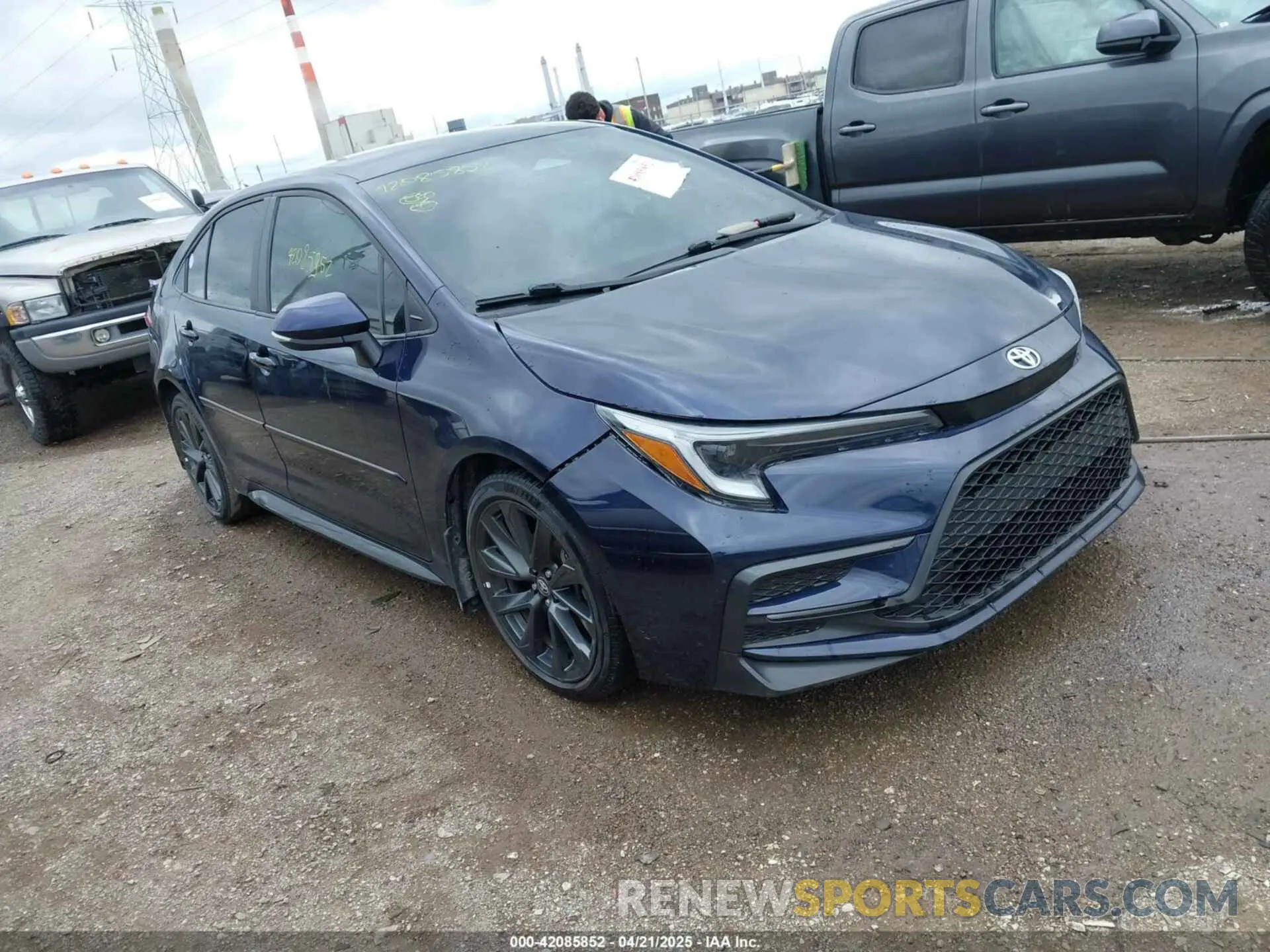 1 Фотография поврежденного автомобиля 5YFS4MCE2PP143401 TOYOTA COROLLA 2023