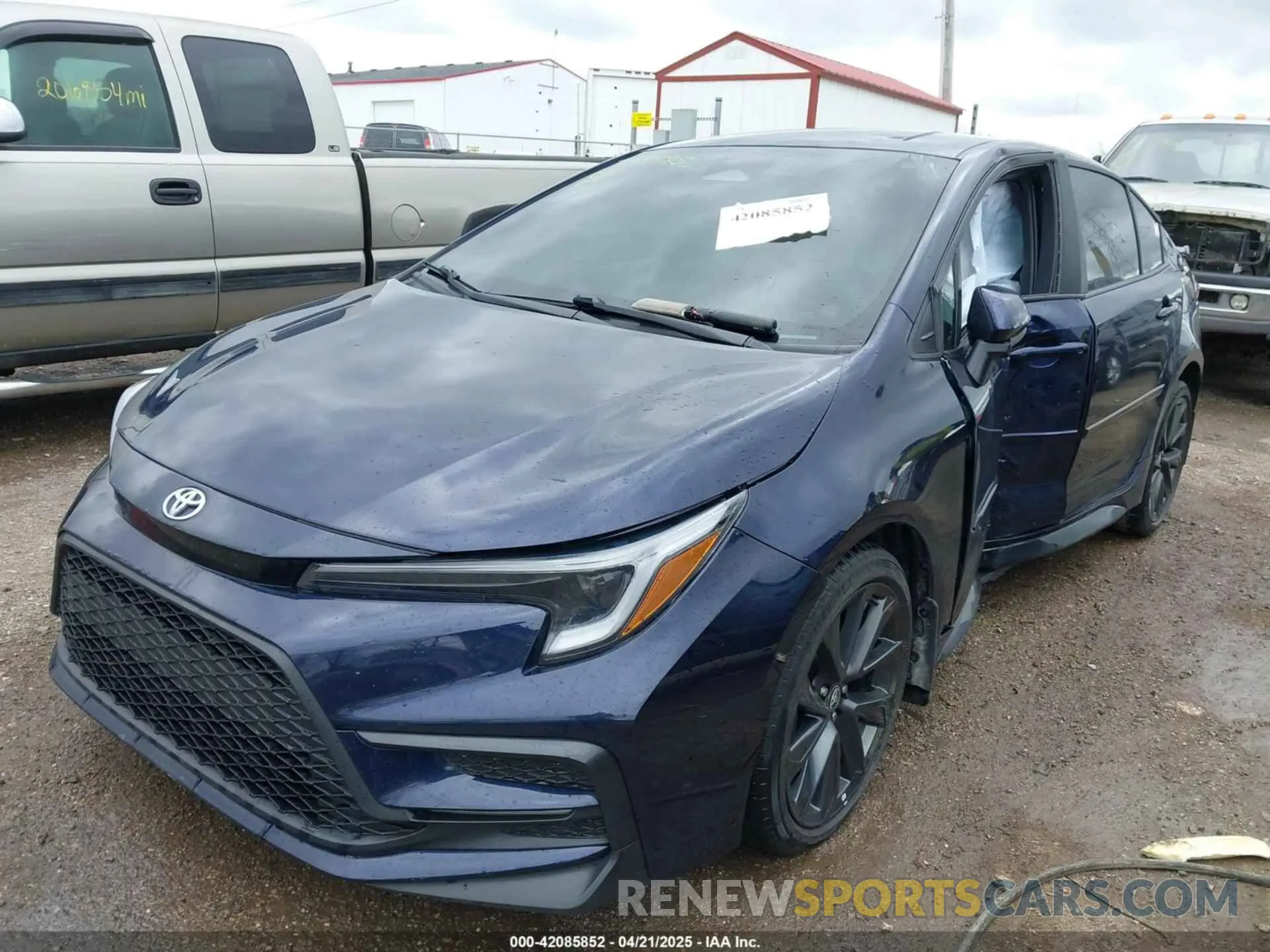 2 Фотография поврежденного автомобиля 5YFS4MCE2PP143401 TOYOTA COROLLA 2023