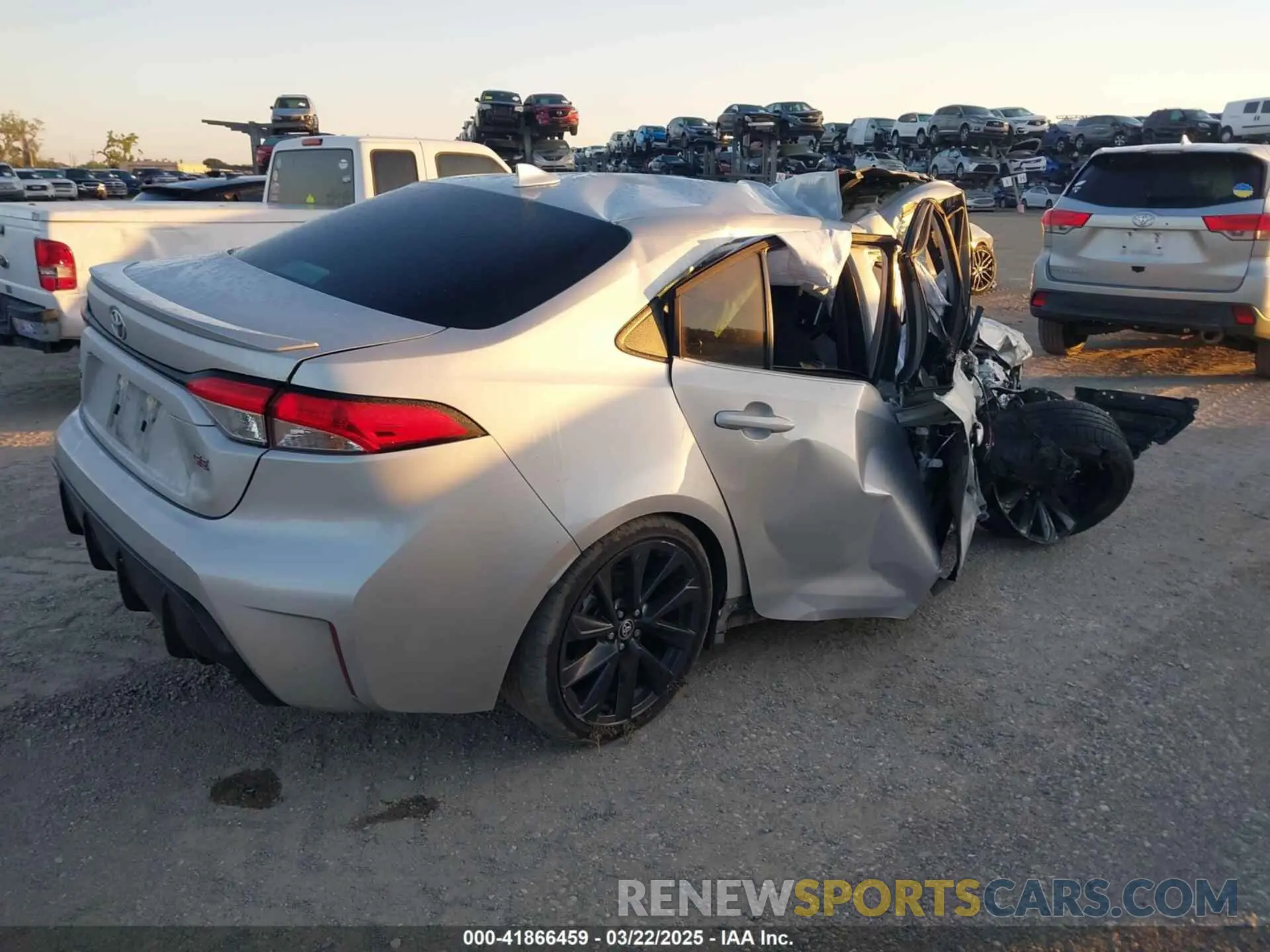 4 Photograph of a damaged car 5YFS4MCE2PP147884 TOYOTA COROLLA 2023