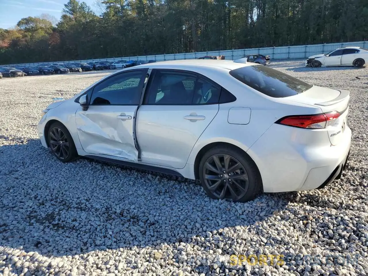 2 Photograph of a damaged car 5YFS4MCE2PP149764 TOYOTA COROLLA 2023