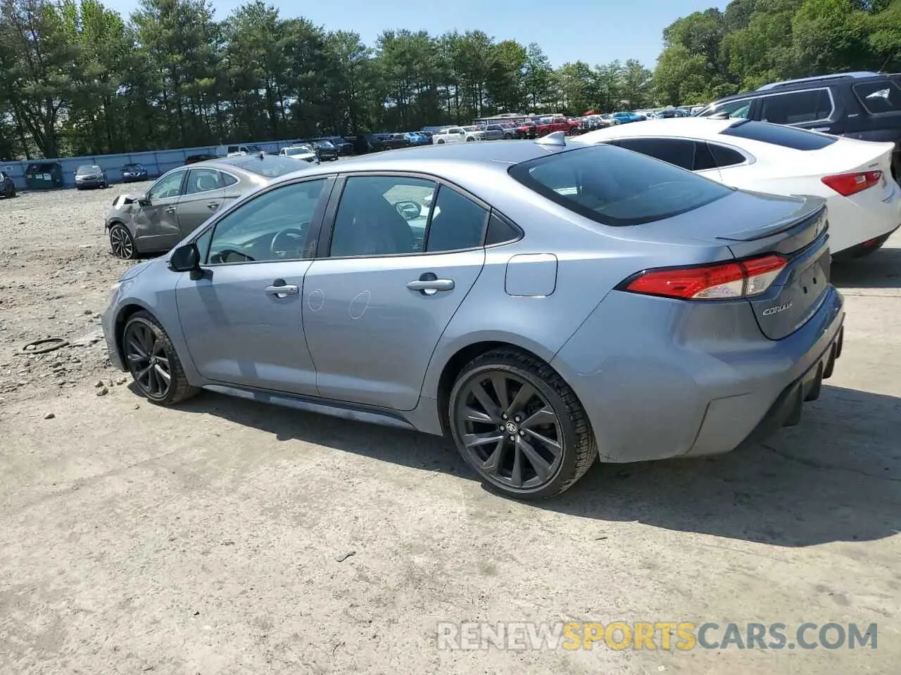 2 Photograph of a damaged car 5YFS4MCE3PP142306 TOYOTA COROLLA 2023