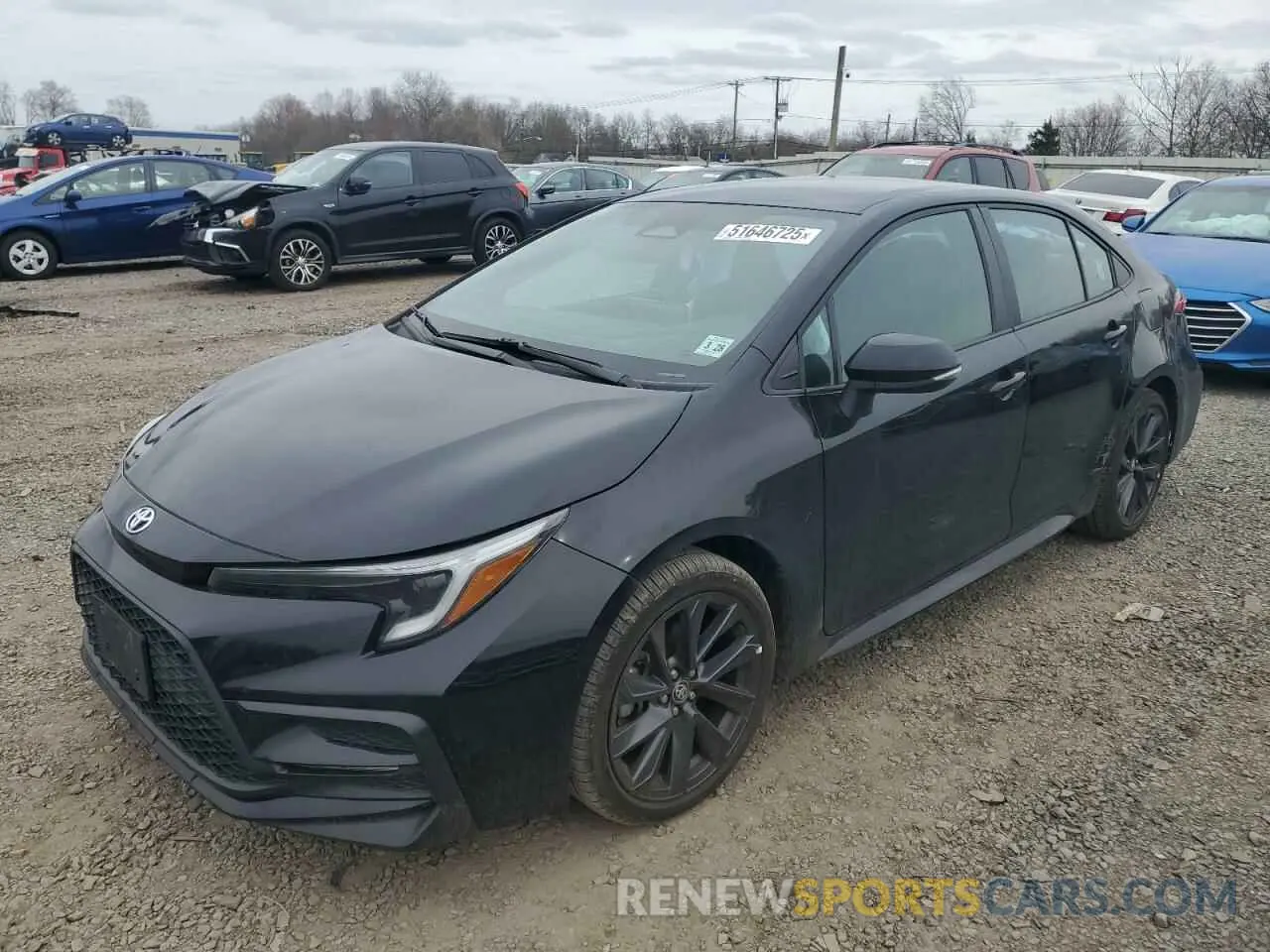 1 Фотография поврежденного автомобиля 5YFS4MCE3PP145545 TOYOTA COROLLA 2023