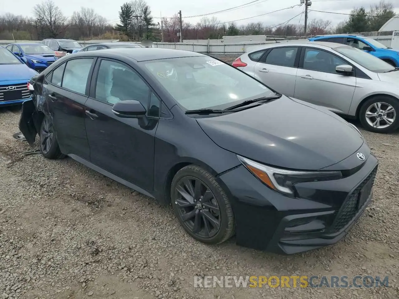 4 Фотография поврежденного автомобиля 5YFS4MCE3PP145545 TOYOTA COROLLA 2023