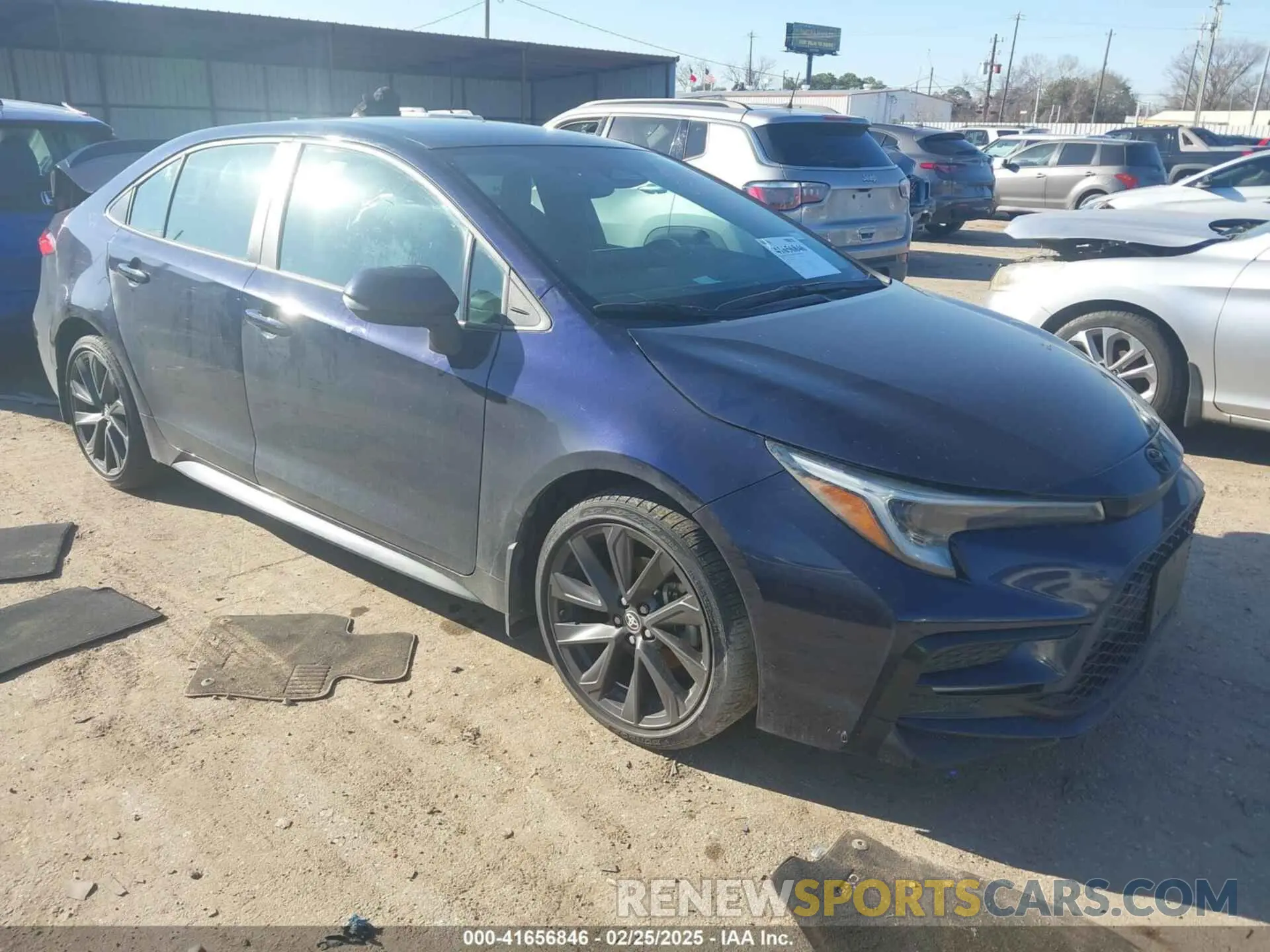 1 Photograph of a damaged car 5YFS4MCE3PP151233 TOYOTA COROLLA 2023