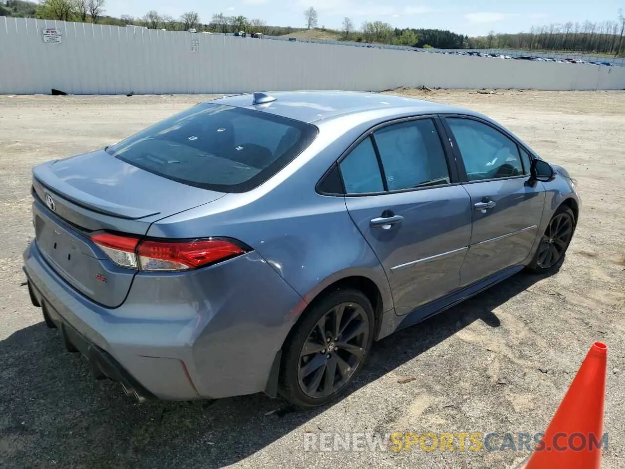 3 Photograph of a damaged car 5YFS4MCE3PP161177 TOYOTA COROLLA 2023