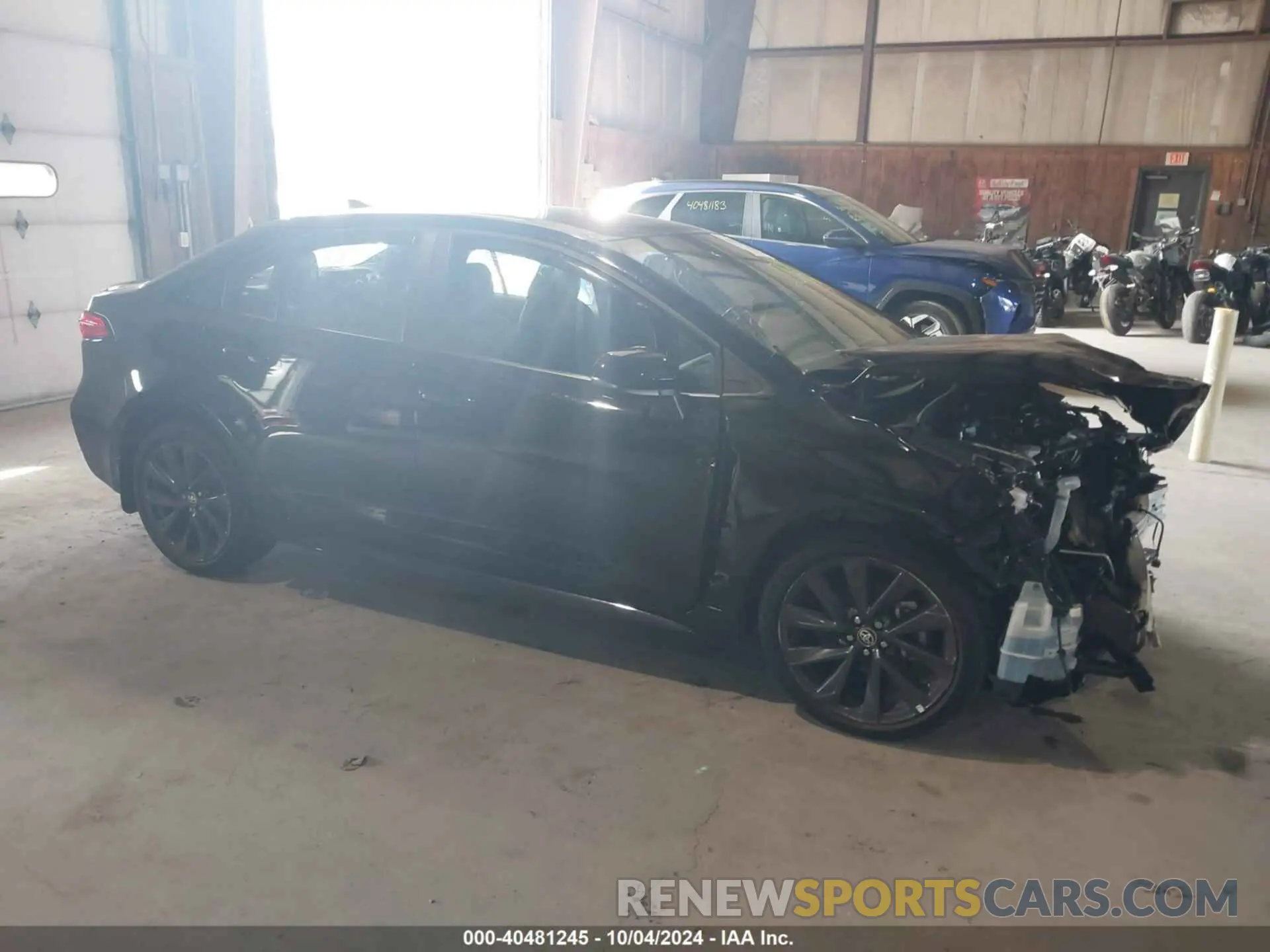 1 Photograph of a damaged car 5YFS4MCE3PP165505 TOYOTA COROLLA 2023