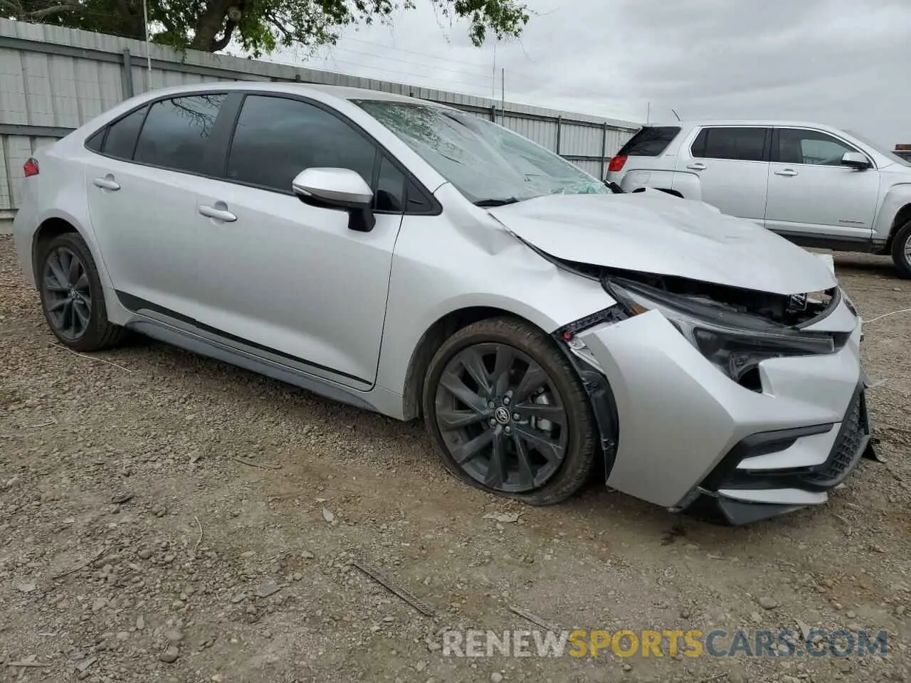4 Фотография поврежденного автомобиля 5YFS4MCE3PP167058 TOYOTA COROLLA 2023