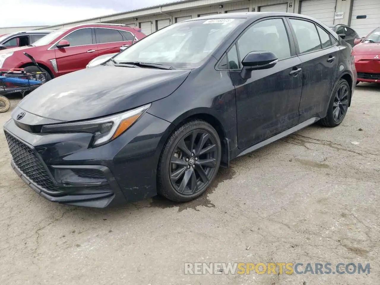 1 Photograph of a damaged car 5YFS4MCE3PP167190 TOYOTA COROLLA 2023