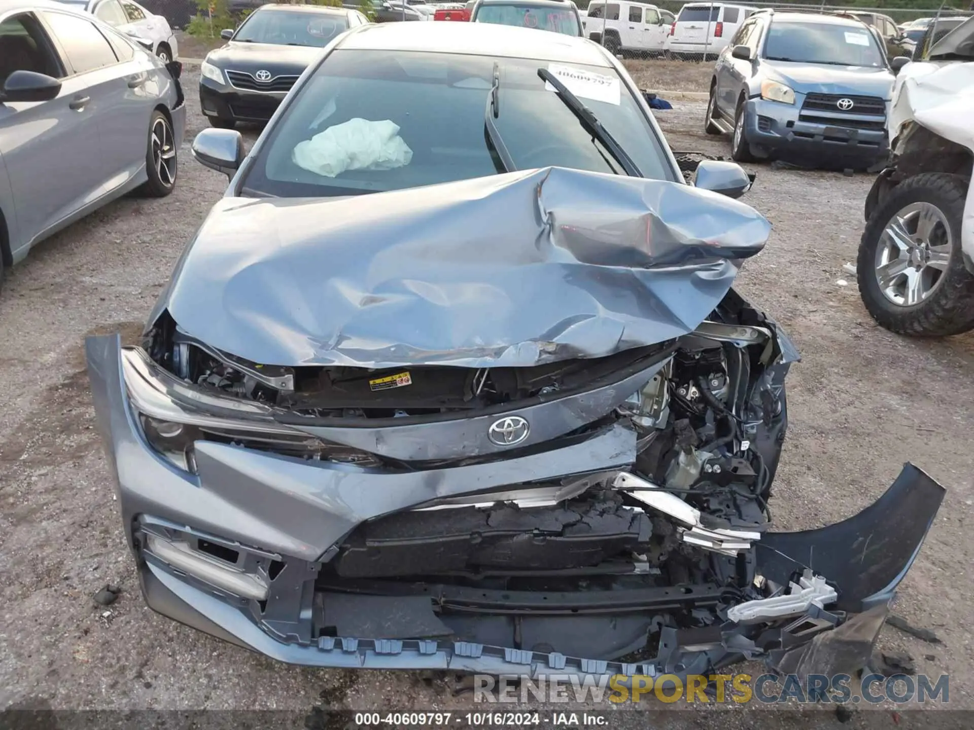 13 Photograph of a damaged car 5YFS4MCE4PP141441 TOYOTA COROLLA 2023