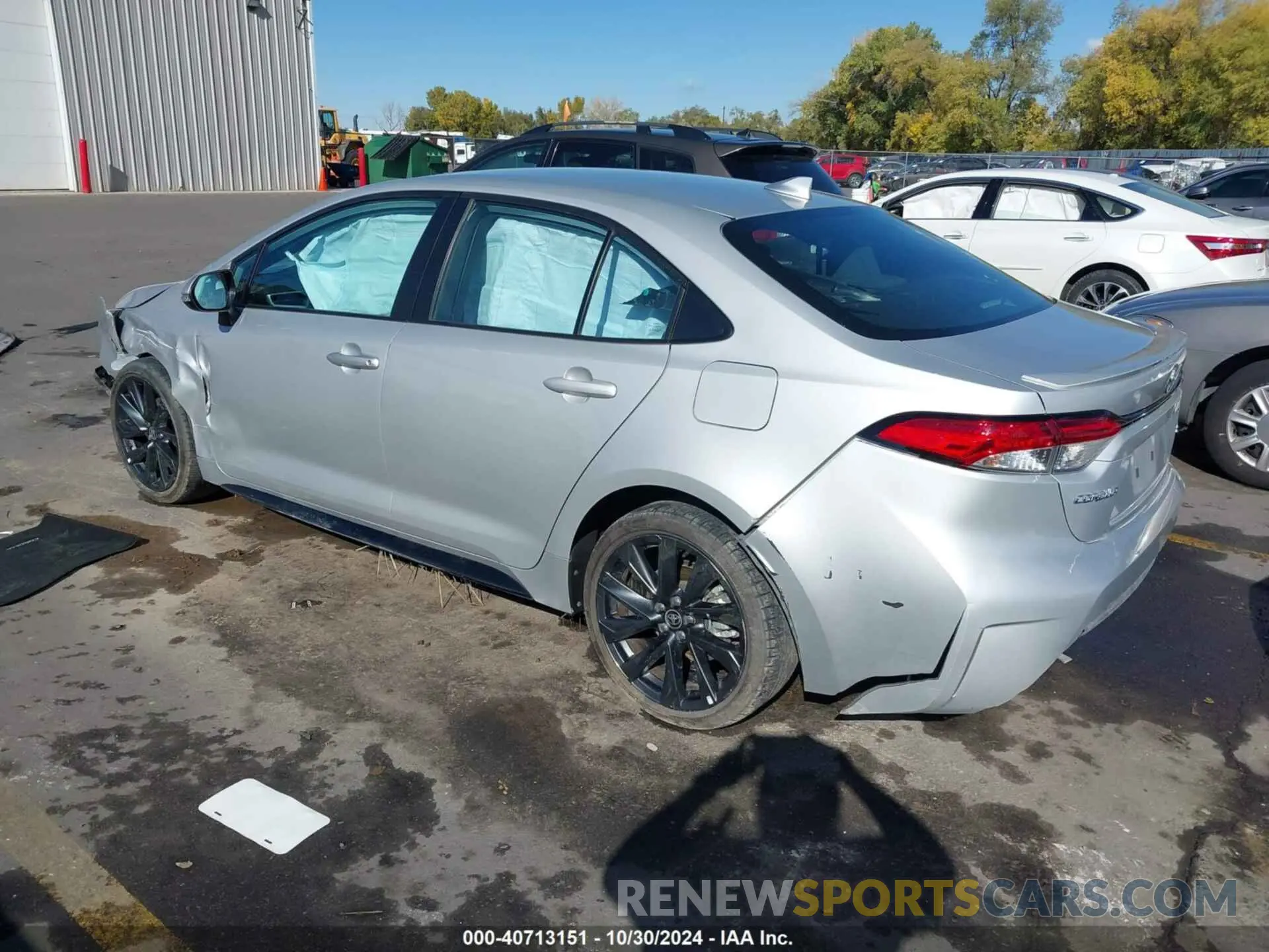 3 Фотография поврежденного автомобиля 5YFS4MCE4PP145165 TOYOTA COROLLA 2023