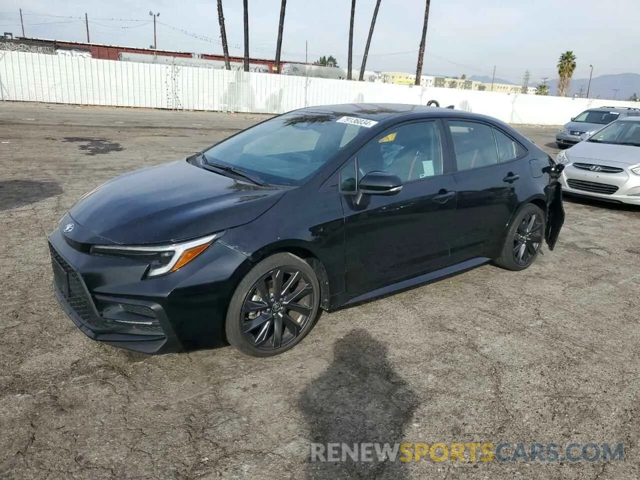 1 Photograph of a damaged car 5YFS4MCE4PP147420 TOYOTA COROLLA 2023