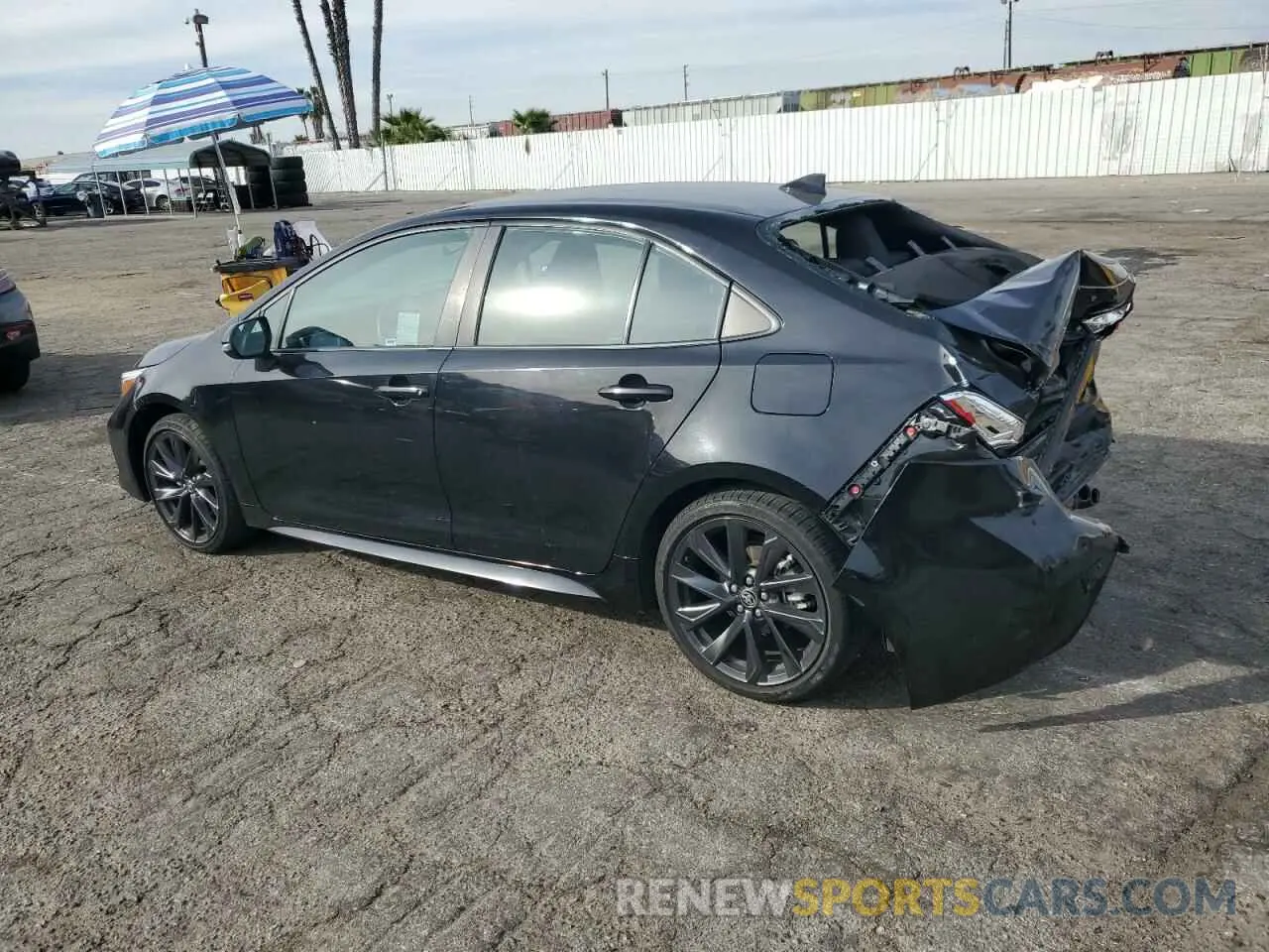 2 Photograph of a damaged car 5YFS4MCE4PP147420 TOYOTA COROLLA 2023