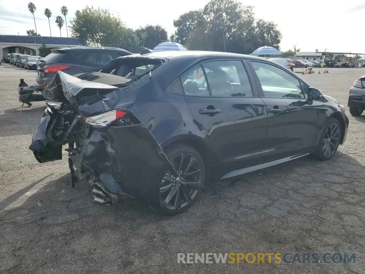 3 Photograph of a damaged car 5YFS4MCE4PP147420 TOYOTA COROLLA 2023