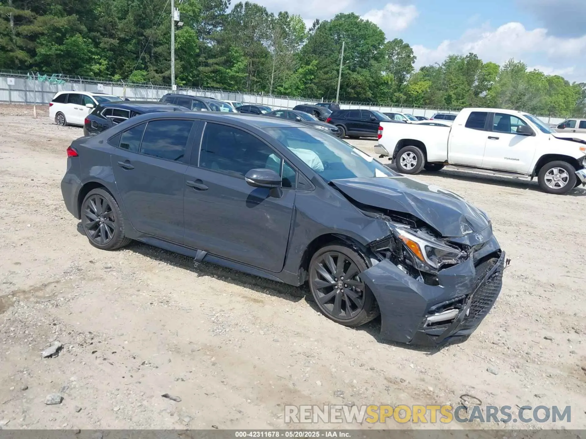 1 Photograph of a damaged car 5YFS4MCE4PP167652 TOYOTA COROLLA 2023
