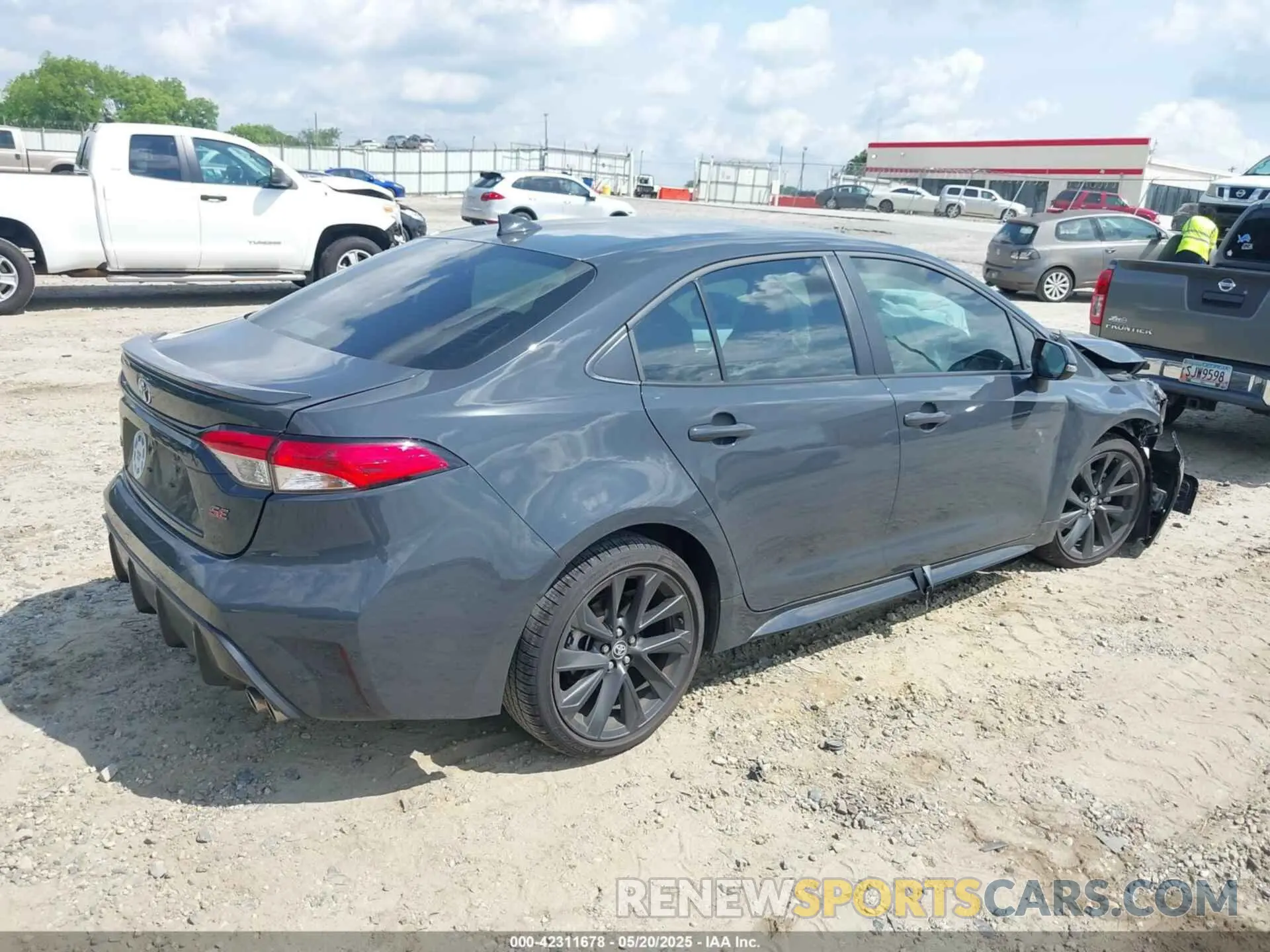 4 Photograph of a damaged car 5YFS4MCE4PP167652 TOYOTA COROLLA 2023