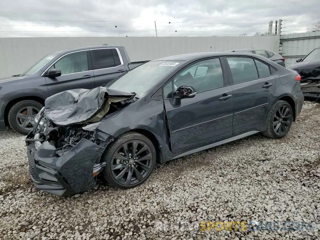 1 Photograph of a damaged car 5YFS4MCE5PP140329 TOYOTA COROLLA 2023