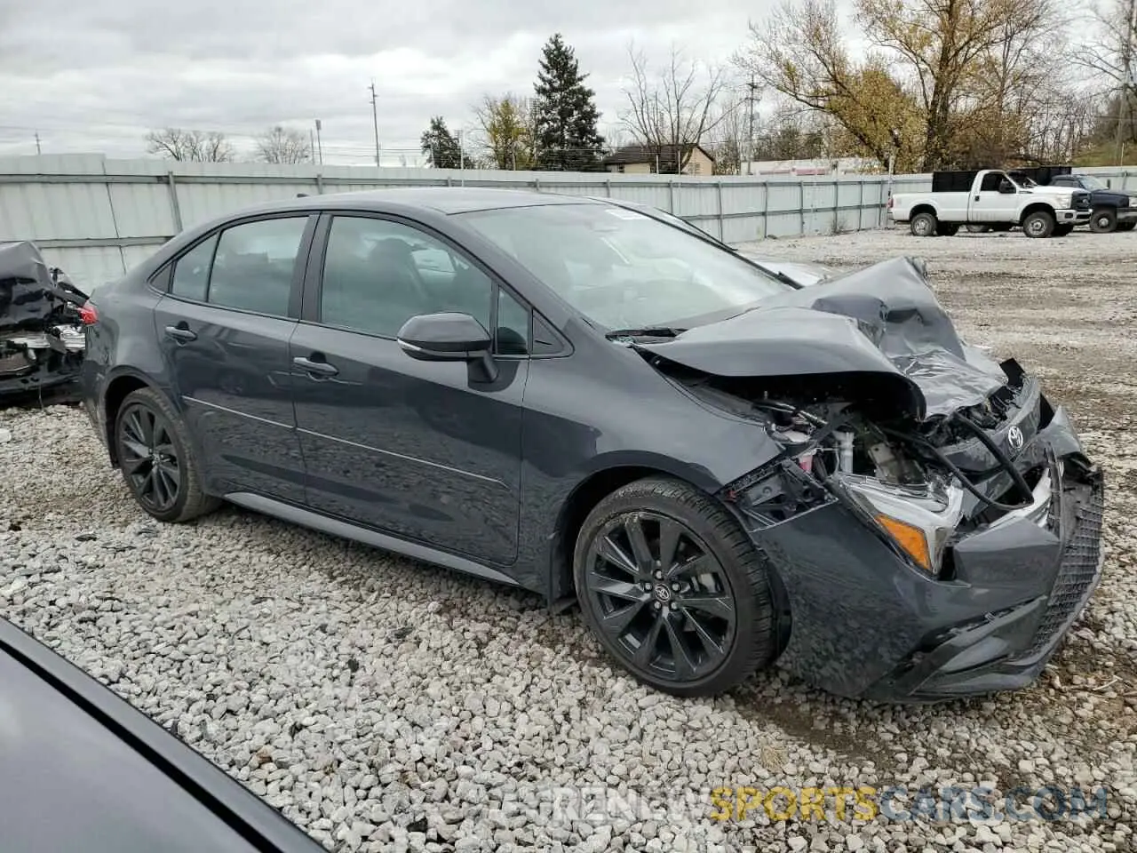 4 Photograph of a damaged car 5YFS4MCE5PP140329 TOYOTA COROLLA 2023