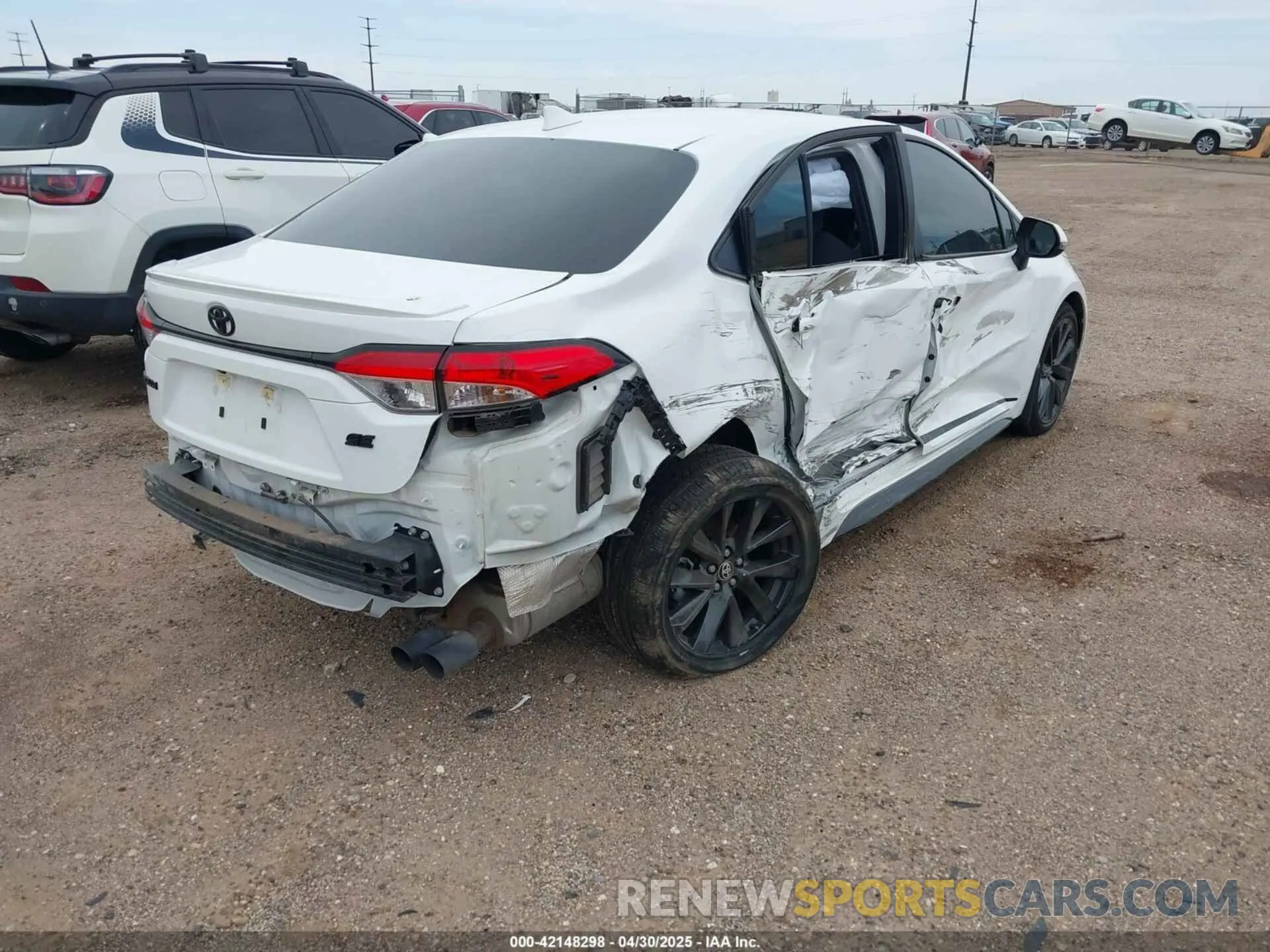 4 Фотография поврежденного автомобиля 5YFS4MCE6PP157897 TOYOTA COROLLA 2023