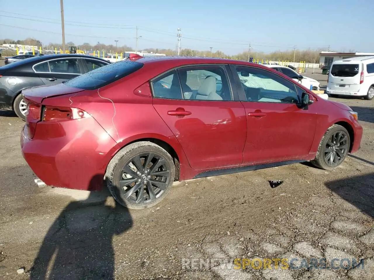 3 Фотография поврежденного автомобиля 5YFS4MCE6PP165224 TOYOTA COROLLA 2023